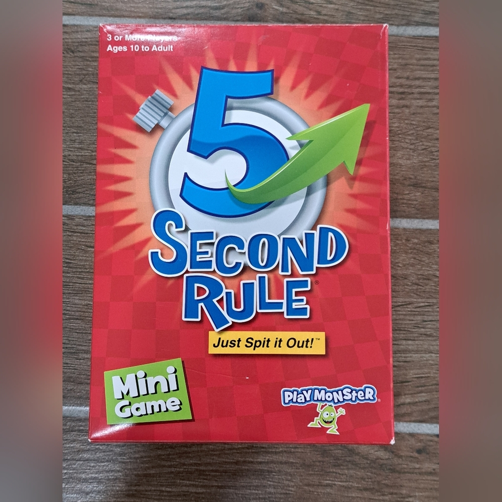 PlayMonster 5 Second Rule - Just Spit It Out 2020